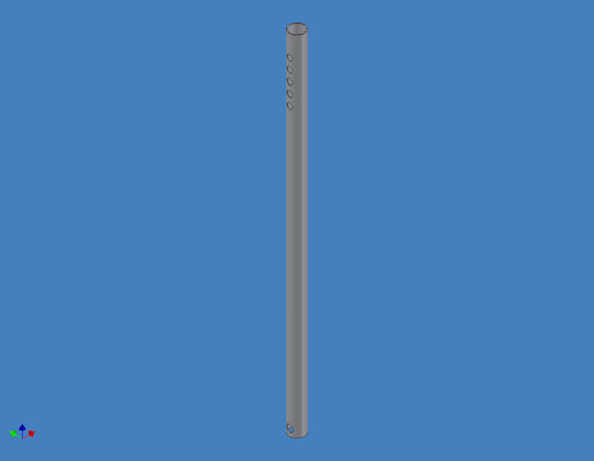 Bottom Pole - Intermediate/Rear 22 X 762