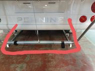Pull-Out Frame for Rear bed support